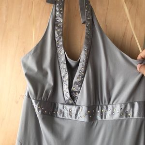 Preteen formal halter dress